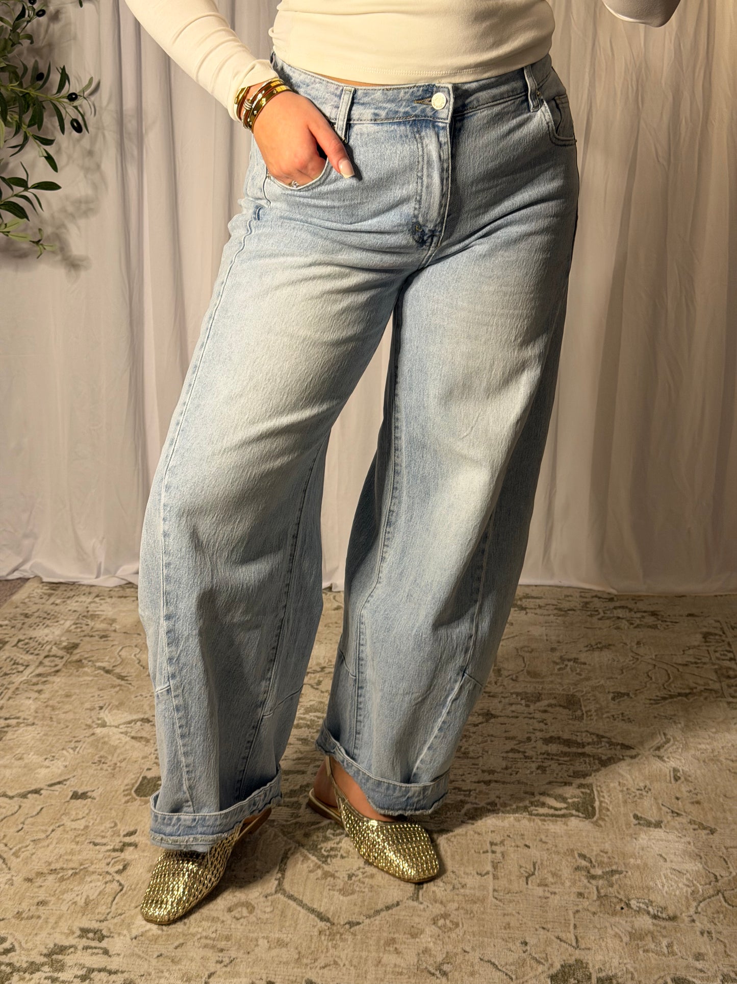 Pantalon Barrel
