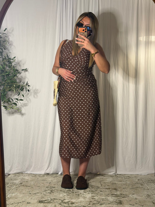 Robe à pois