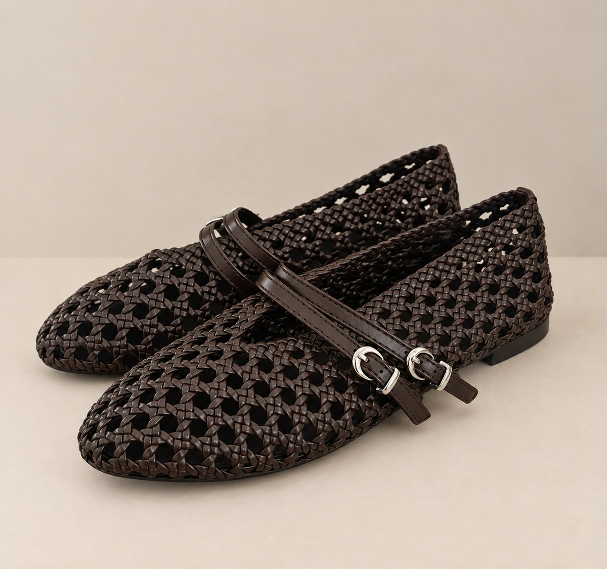Ballerine marron